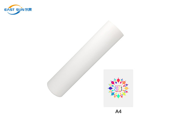 ฟิล์ม PET A3 A4 DTF สำหรับฟิล์มโพลีเอสเตอร์การพิมพ์อิงค์เจ็ทดิจิตอล