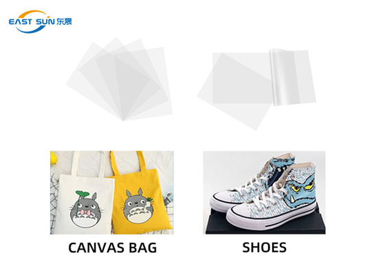 ราคาดี A3 A4 โอนฟิล์ม PET 30 ซม. 33 ซม. 60 ซม. ด้านเดียวด้านเย็นลอกสำหรับการพิมพ์ DTF ออนไลน์