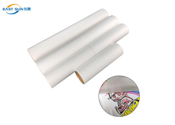 ราคาดี 100m Per Roll DTF Printing Film Free Sample Hot Peel Single Side Matte PET DTF Film ภาพยนตร์การพิมพ์แบบ DTF แบบฟรีตัวอย่าง ออนไลน์