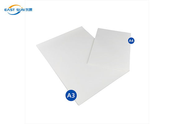 Good price ฟิล์ม PET DTF ด้านคู่ด้าน A3 A4 สำหรับการพิมพ์การถ่ายเทความร้อน ออนไลน์