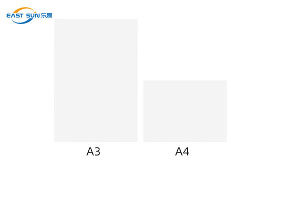 ราคาดี แผ่นฟิล์ม DTF ด้านสองด้านขนาด A3 A4 ขนาดเปลือกร้อน / เย็น ออนไลน์