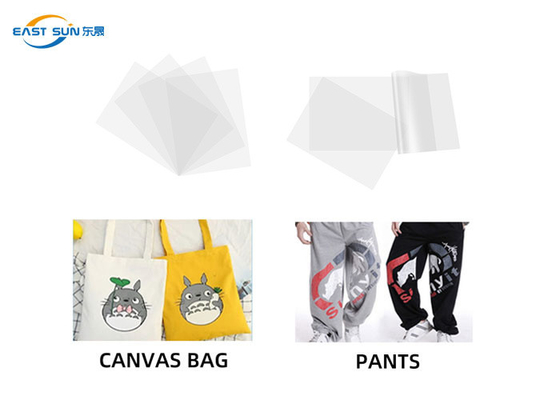 Good price ฟิล์ม PET ถ่ายเทความร้อนด้านเดียวลอกลอกเย็นสำหรับการพิมพ์ DTF 30CM 33CM 60CM ออนไลน์