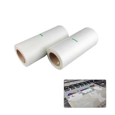 Hot Peel DTF PET Transfer Film ม้วนฟิล์มถ่ายโอนความร้อน 30ซม. 60ซม
