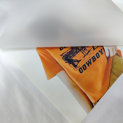 Good price 0.075mm 60cm Hot Peeling Cool Peeling Pet Dtf Transfer Film สําหรับเครื่องพิมพ์ DTF ออนไลน์