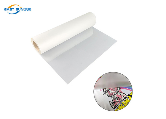 Good price Dtf การถ่ายเทความร้อนฟิล์ม PET Easy Peel Roll Pieces Hot Peel Single Matte ออนไลน์