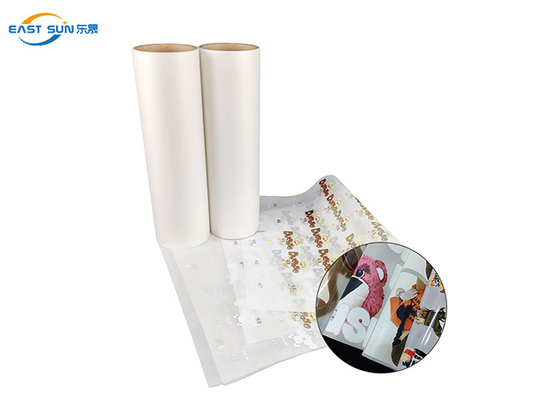 Good price ชิ้นเดียวสองข้าง ขนาดม้วน DTF PET ฟิล์ม 30cm 60cm สําหรับการโอนความร้อน ออนไลน์