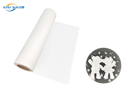 Good price RoHs PET DTF Film 100m ยาว 60cm กว้างสำหรับผ้าฝ้าย / หนัง / โพลีเอสเตอร์ ออนไลน์